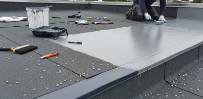 Etanchéité de toiture plate