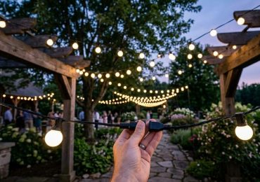 Guirlande extérieure raccordable : faire 50 mètres de lumière