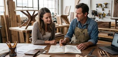 Rencontre avec un créateur de mobilier en pièce unique
