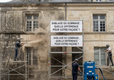 Sablage ou gommage : quelle différence pour votre façade ?