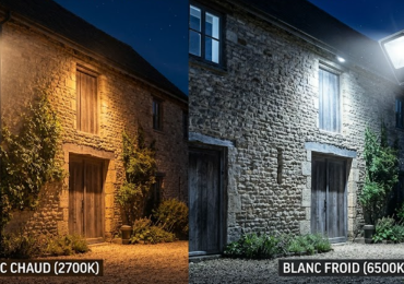 Température de couleur : projecteur LED blanc chaud ou froid
