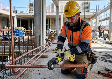 Avantages du sertissage pour les chantiers sans flamme