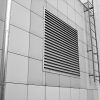 Grilles de ventilation façade haute et basse