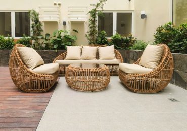 Mobilier de jardin en corde tressée : le nouveau look bohème chic